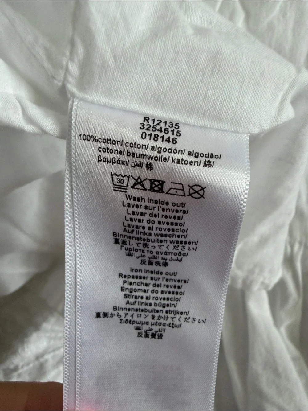 Michael Kors Girls' White Eyelet Dress - size 5